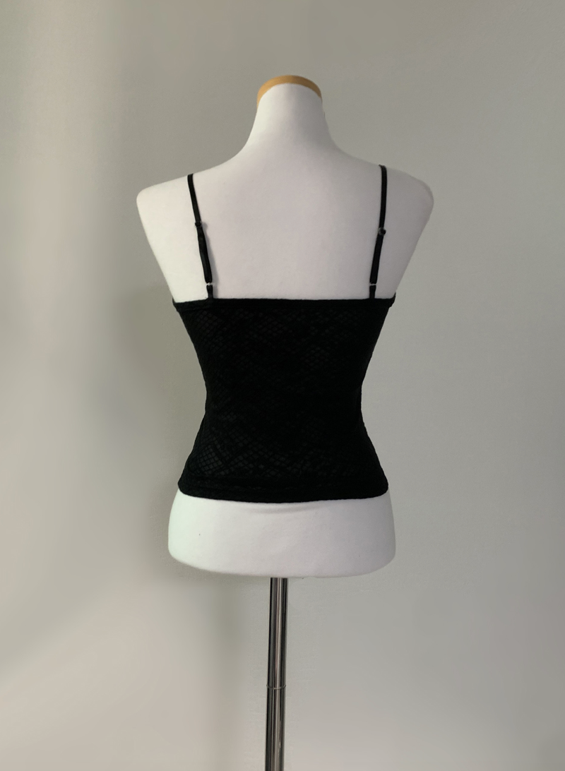 Kiseki Lace Corset Top (Black)