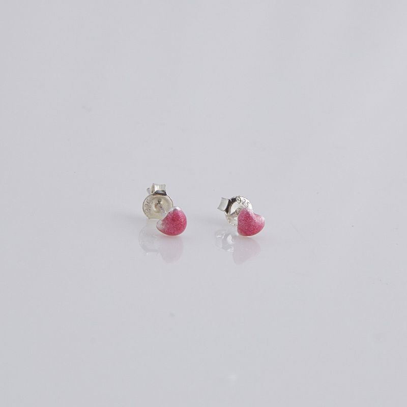 candy heart earring