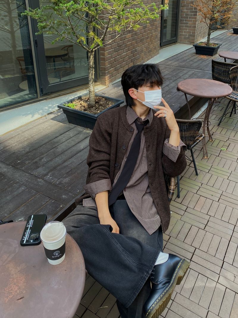 Nomad Blanc Round Knit Cardigan 4C