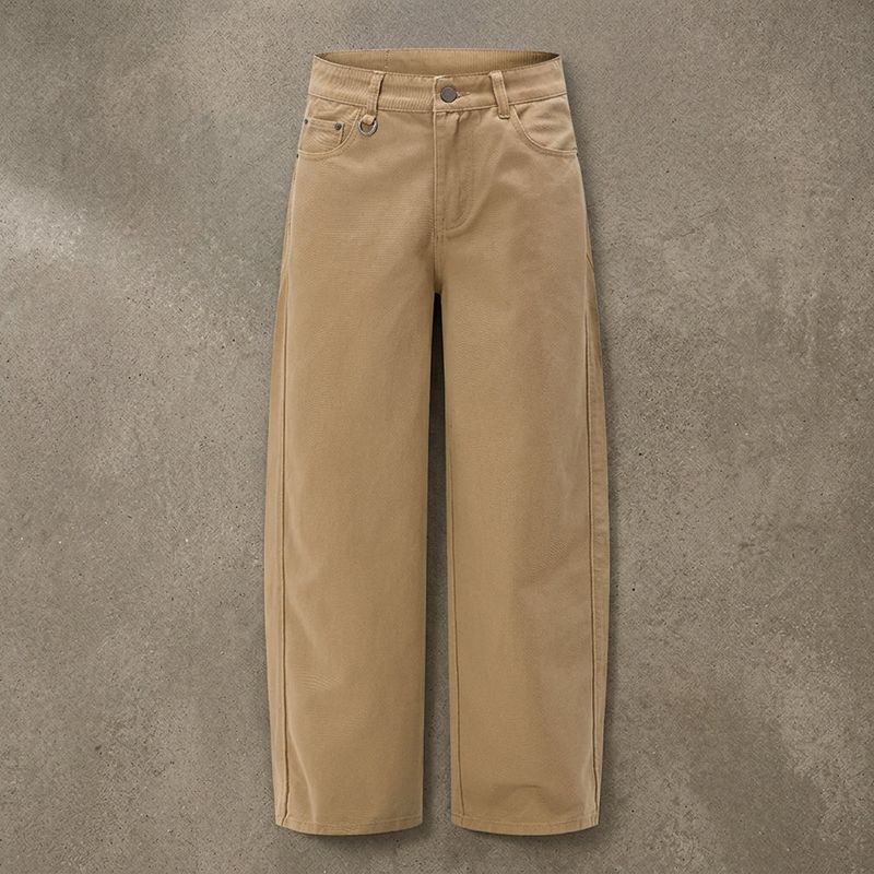 Ivory White Wide Trousers