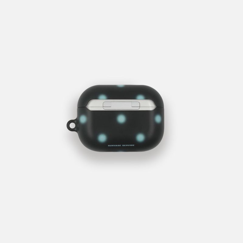 SUN DOT CASE_BLACK(airpods)