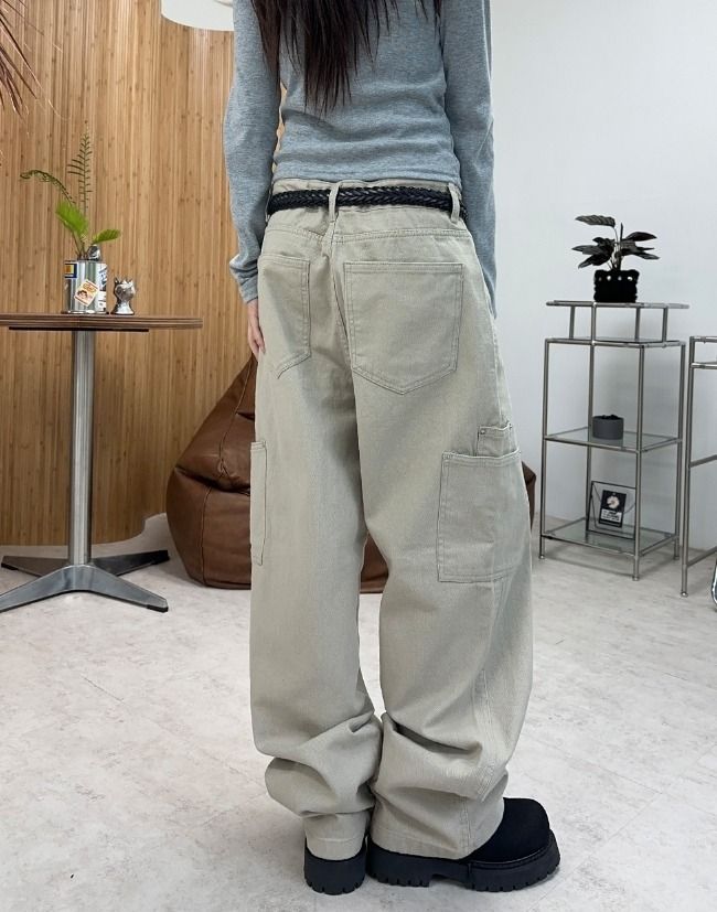 Bart Layered Pocket Wide Pants