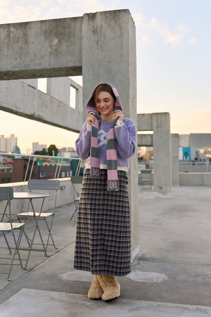 MP SYMBOL LOGO KNIT LAVENDER