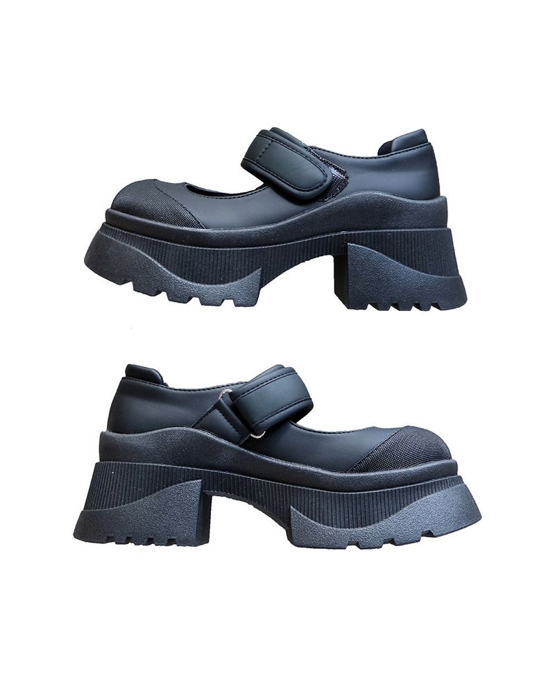Velcro hooves pump loafers