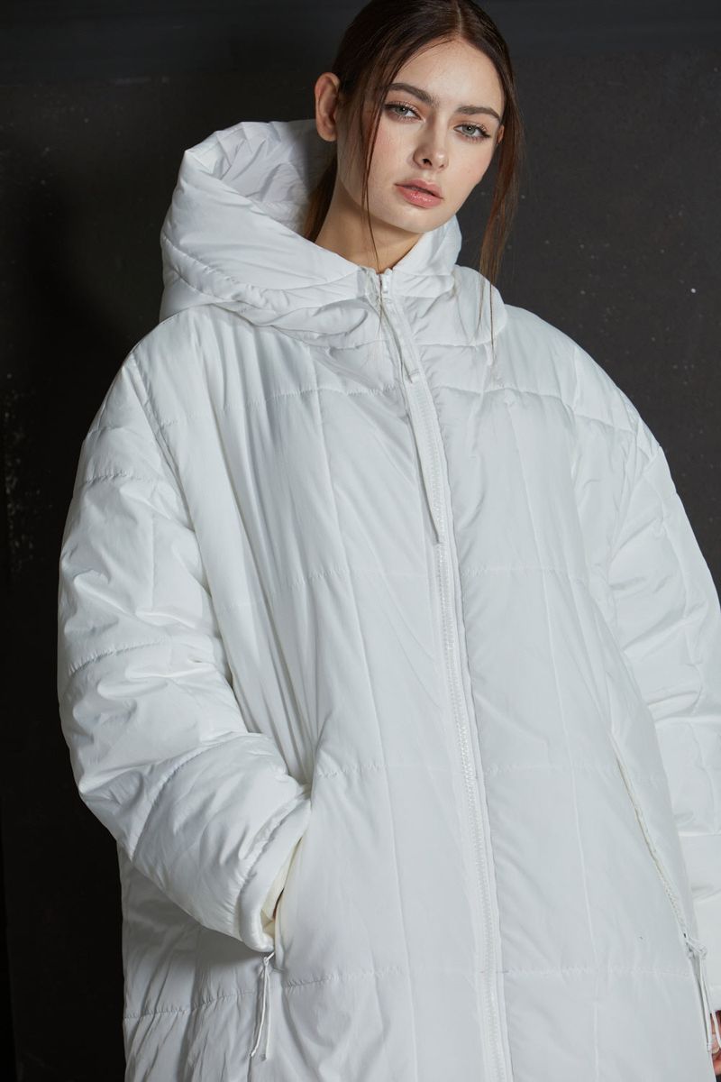 GL LONG PADDING -WHITE
