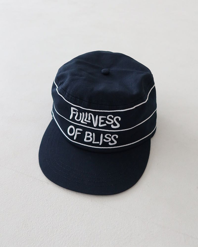 Stripe snapback ball cap