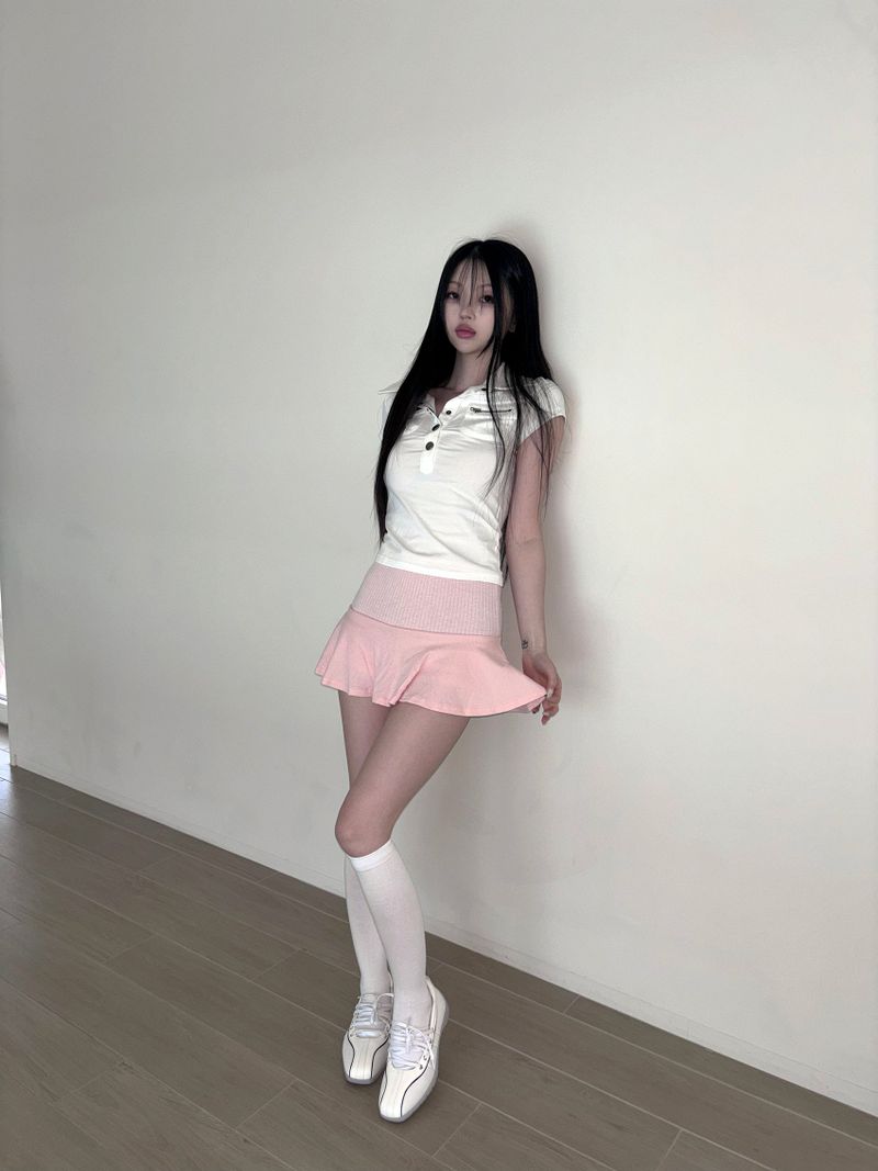 track flat shoes(2 color)