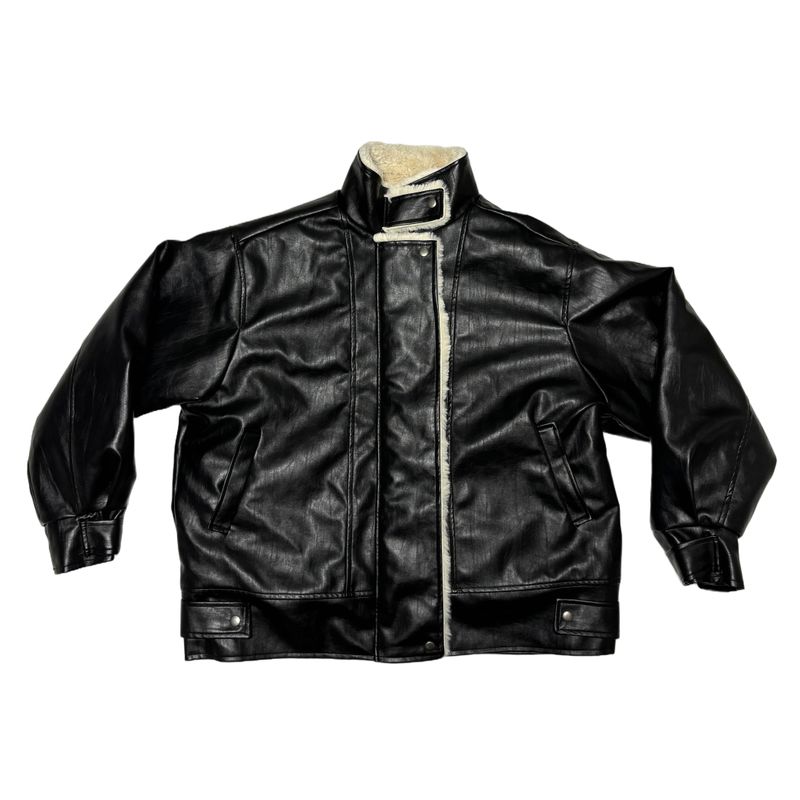 Fur leather mustang