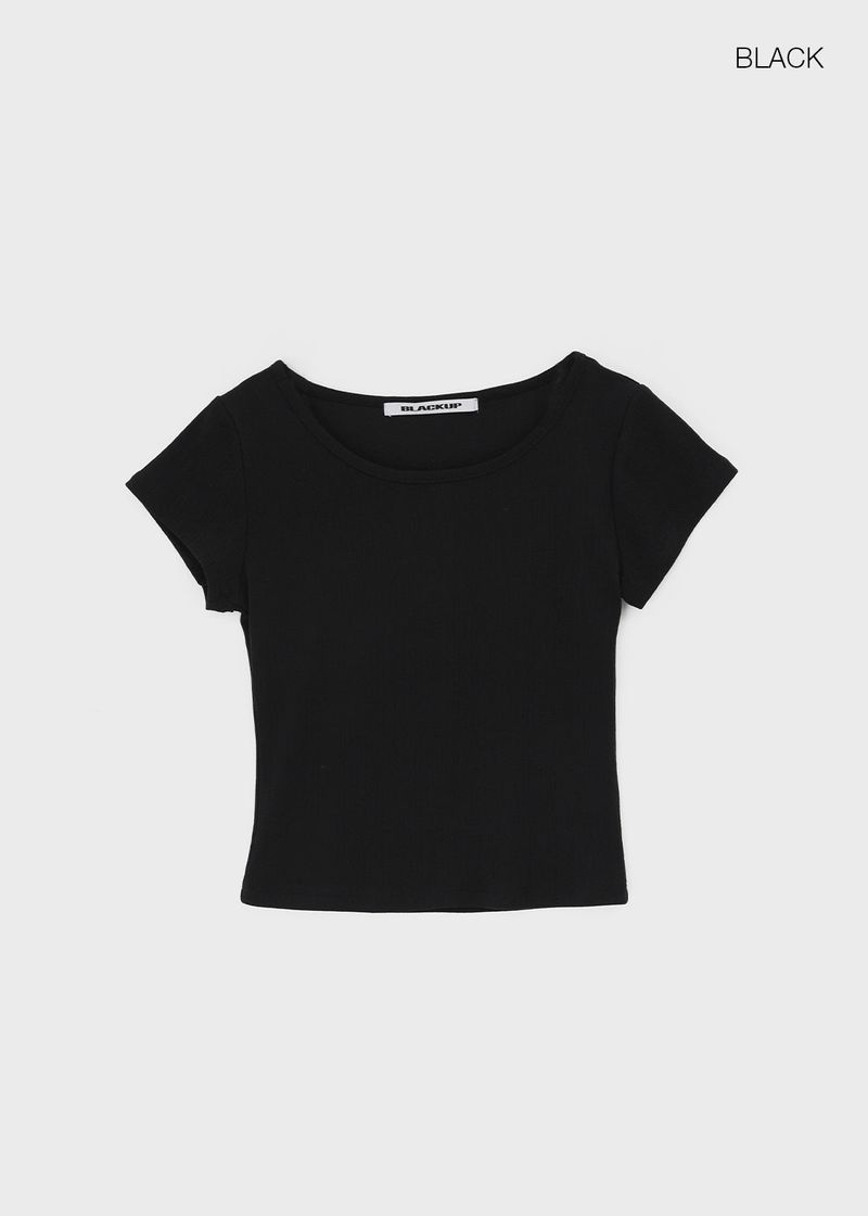 [B-BASIC] Punching Short-Sleeve Tee (2 Sizes)