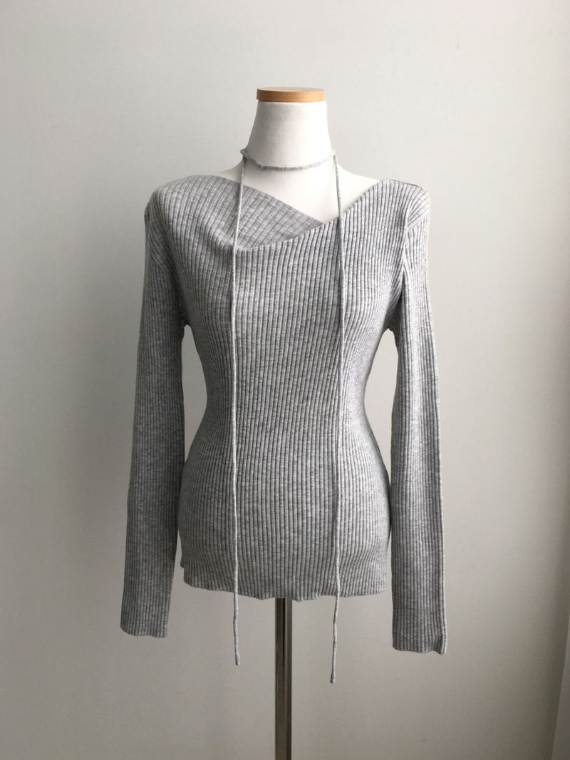 Amour drape knit