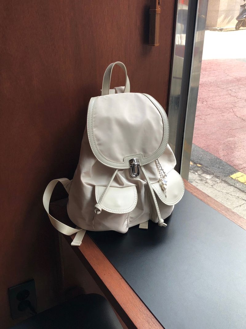 moroi(モロイ)の「Two-Pocket Nylon Backpack(Bags)」