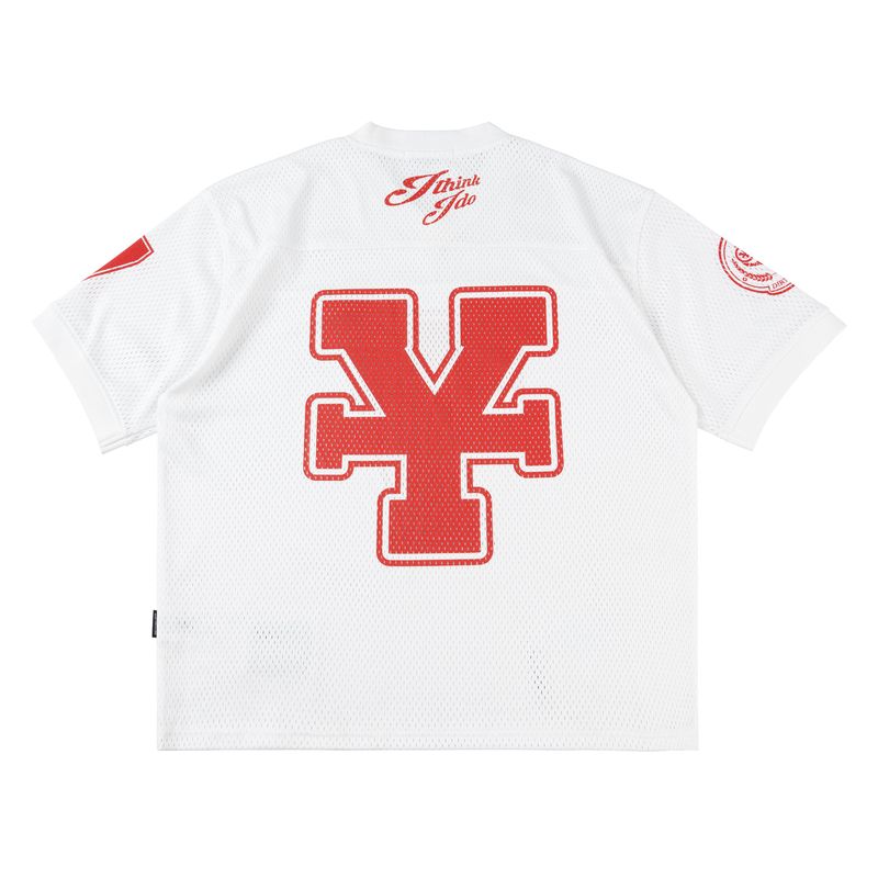 Logo Football Jersey - White