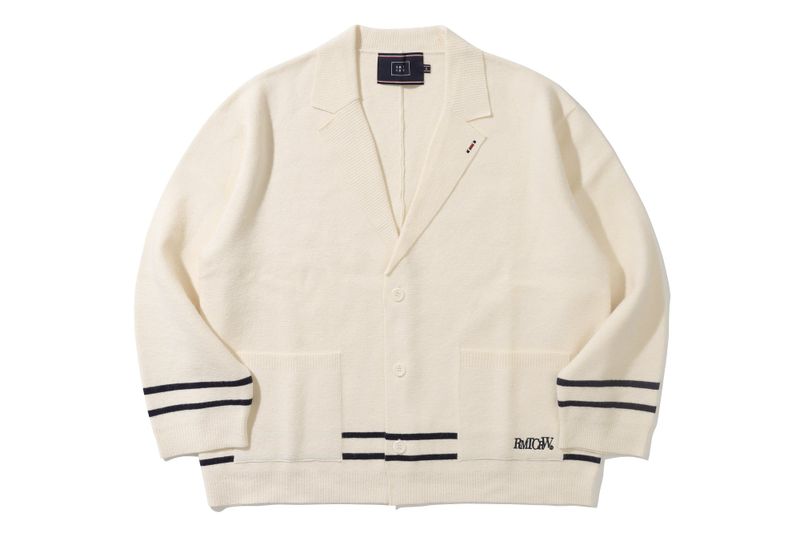 NOTCHED LAPEL KNIT BLAZER_OATMEAL
