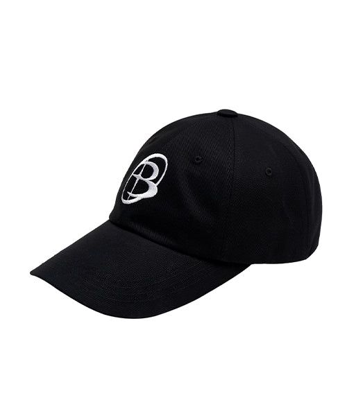blackpurple(ブラックパープル)の「Logo symbol ball cap - black(Hats)」