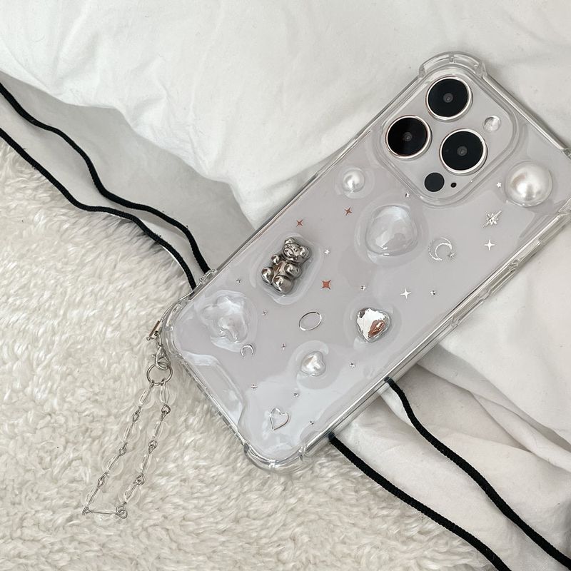 [made]silver bear ver resin case 