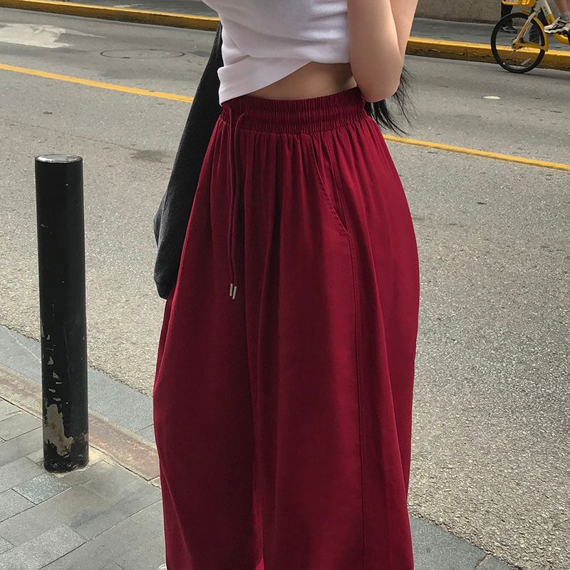 [MADE] Texture, Linen Pintack Wide Pants