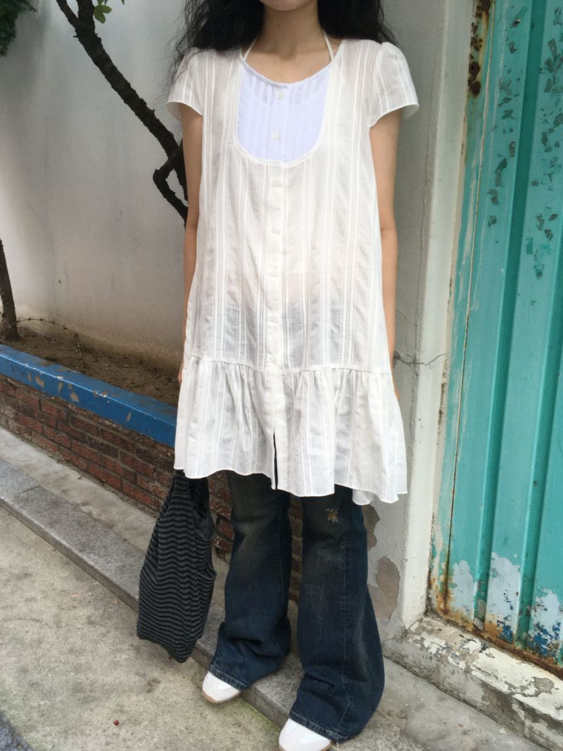 ownmind（オウンマインド）の「Vintage mini dress（Dresses）」