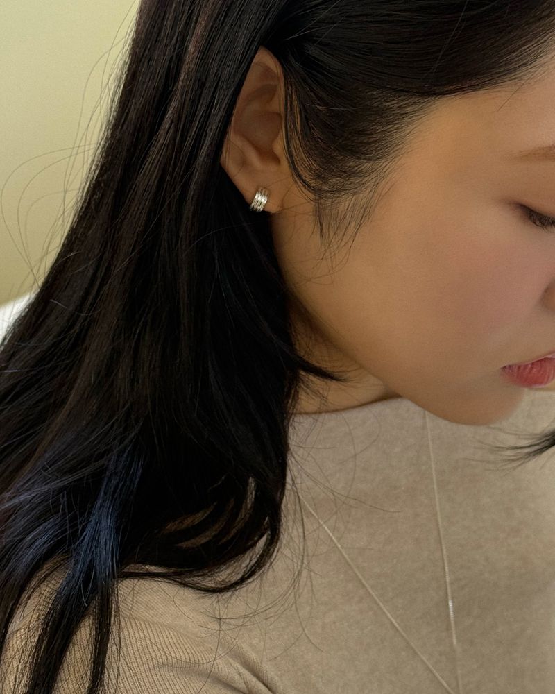 Breeze earring (silver)