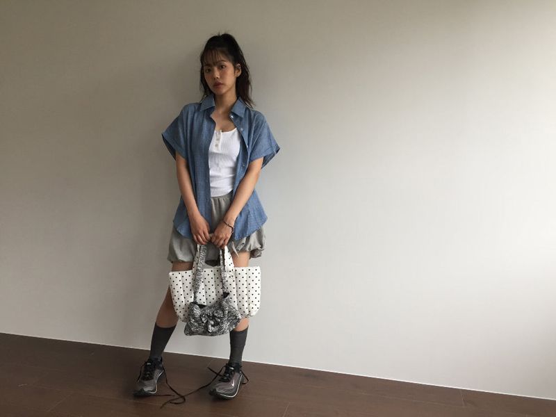 Quilted Dot Bag (4color)