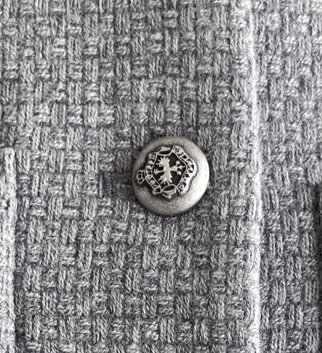 Deli Pocket No Collar Tweed Short Jacket