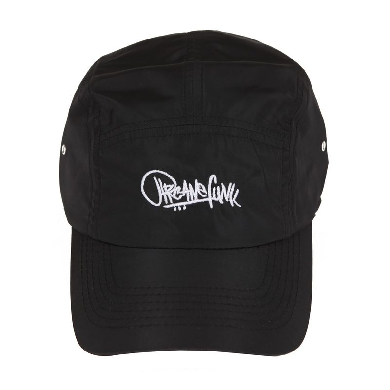 BLACK LOGO CAMP CAP