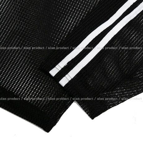 Summer Track Mesh Hooded Zip-Up