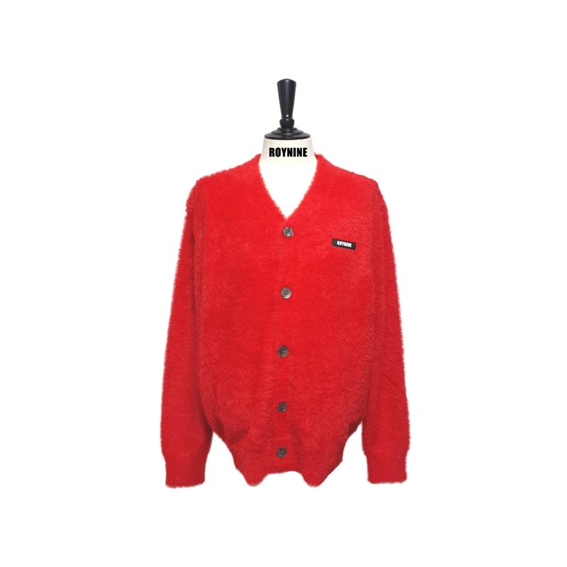 ROYNINE（ロイナイン）の「Red Angora Cardigan（Tops）」