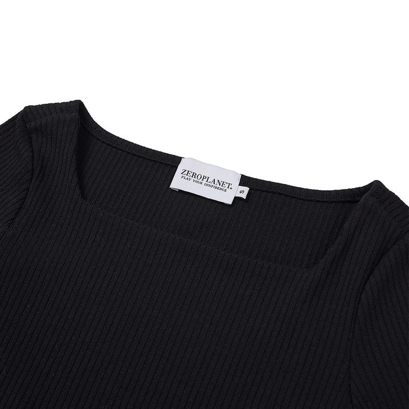 スクエアニット / Sqare knit [BLACK]