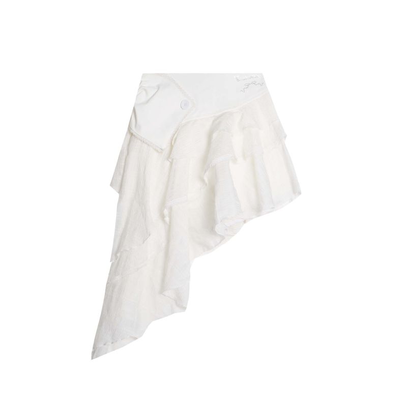 Cozy&Kitsch(コージーアンドキッチ)の「Uneven Ruffle Wrap Skirt 231812501(Skirts)」