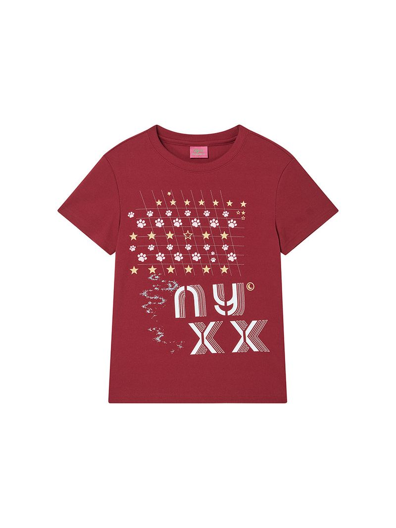TOE BEANS TEE RED