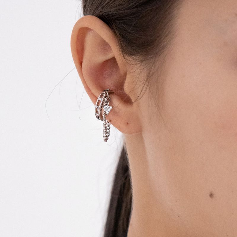 MerryMotive(メリーモチーブ)の「Drop chain layered earcuff(Accessories)」