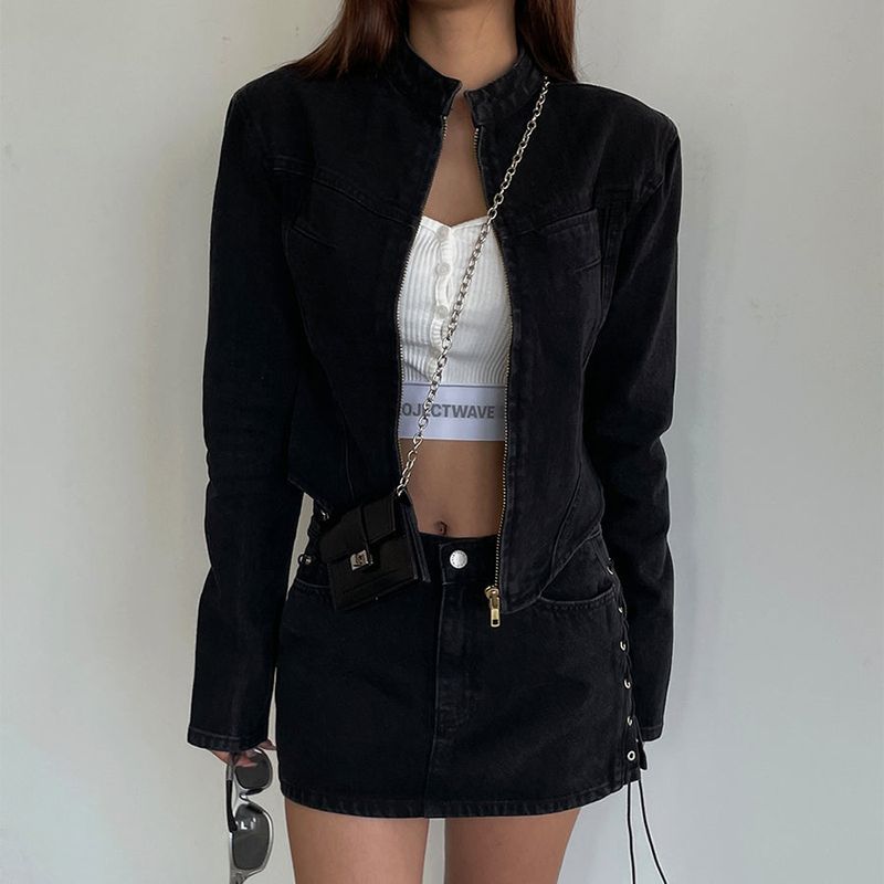 ULAN（ユレン）の「ファスナーダイイングデニムジャケット（Jackets/Outerwear）」