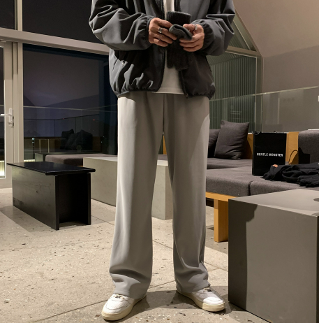 Wybird Winter Span Brushed Banding Wide Pants