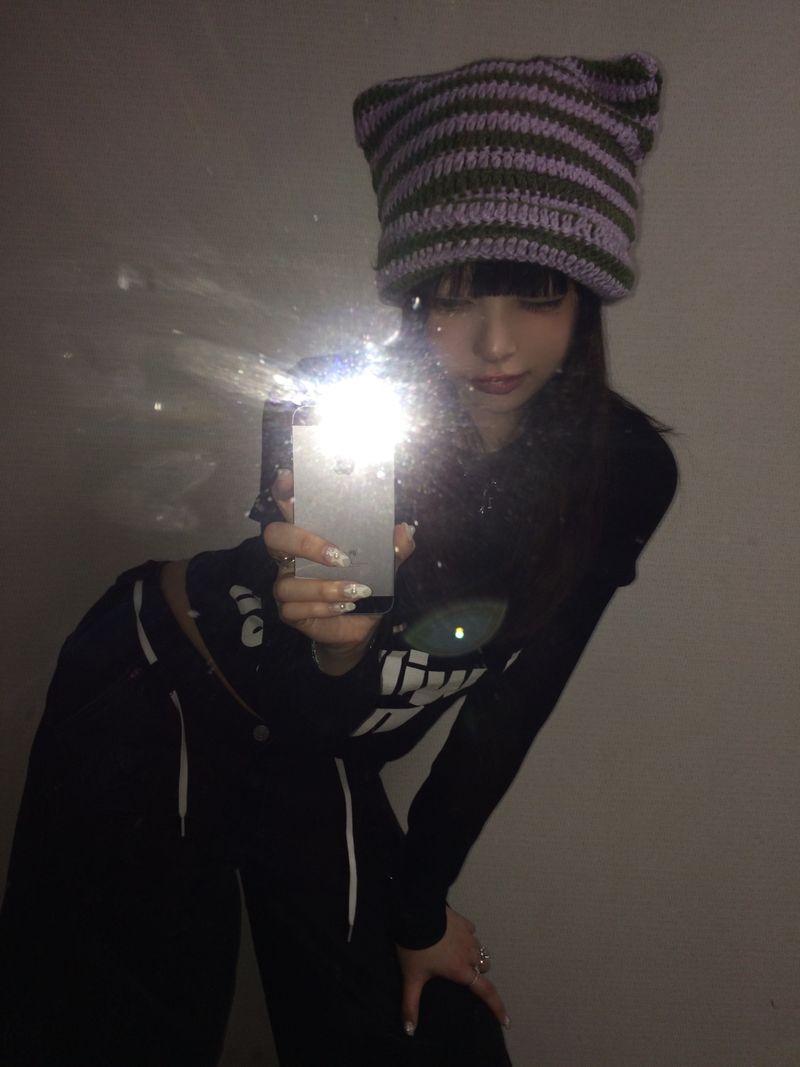 Bigsize cat beanie