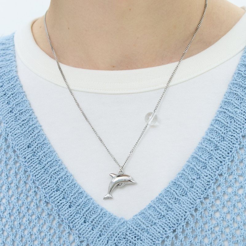 Signature dolphin necklace