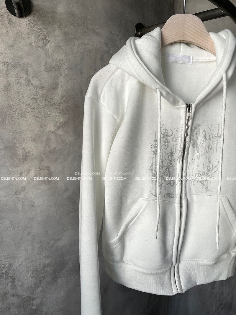 Recording Fleece Hood Zip-Up