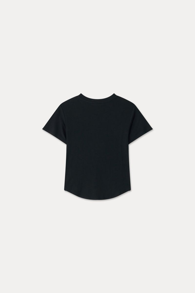 TENCEL PETIT TEE_NAVY