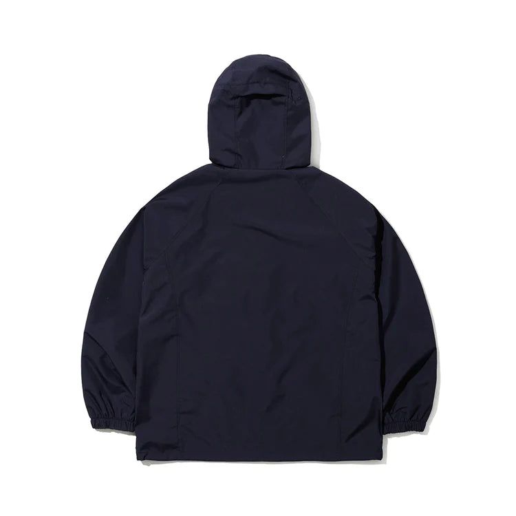 SOFT LIGHT HOODED JACKET - NAVY/BABY PINK