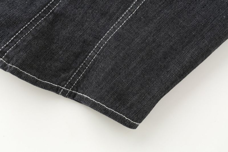 Marlow Raw Edge Denim Corset Top