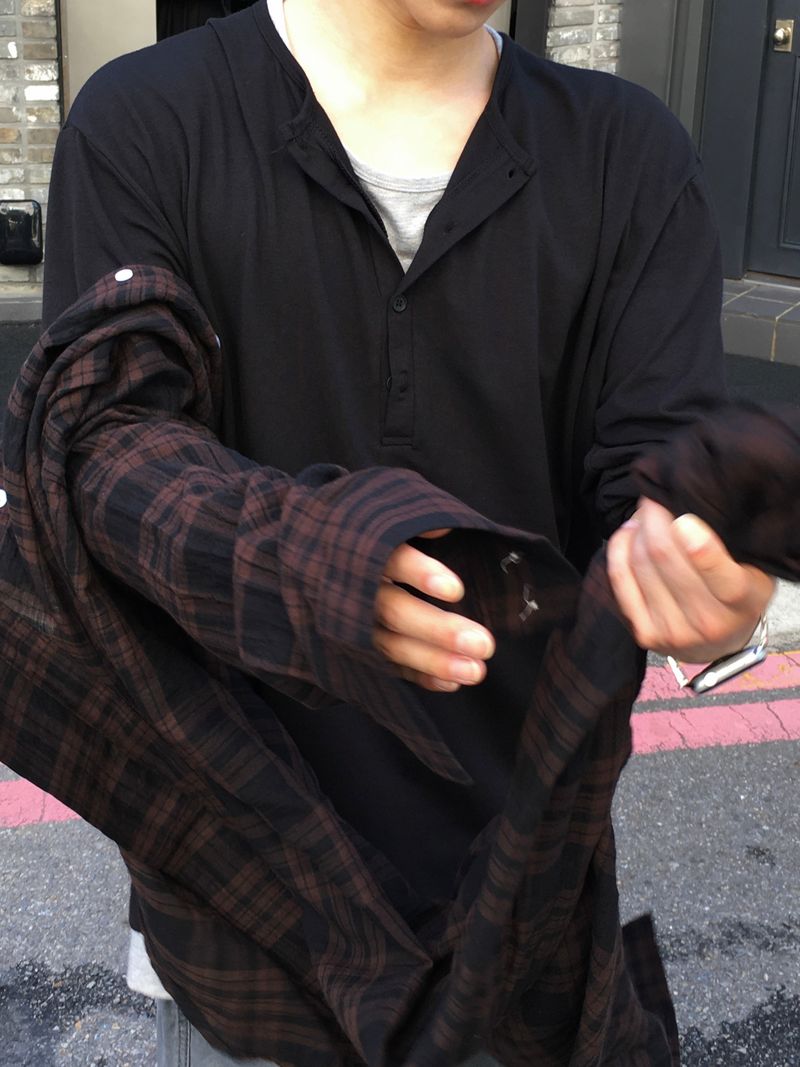 Moil Grunge Check Shirt 3C