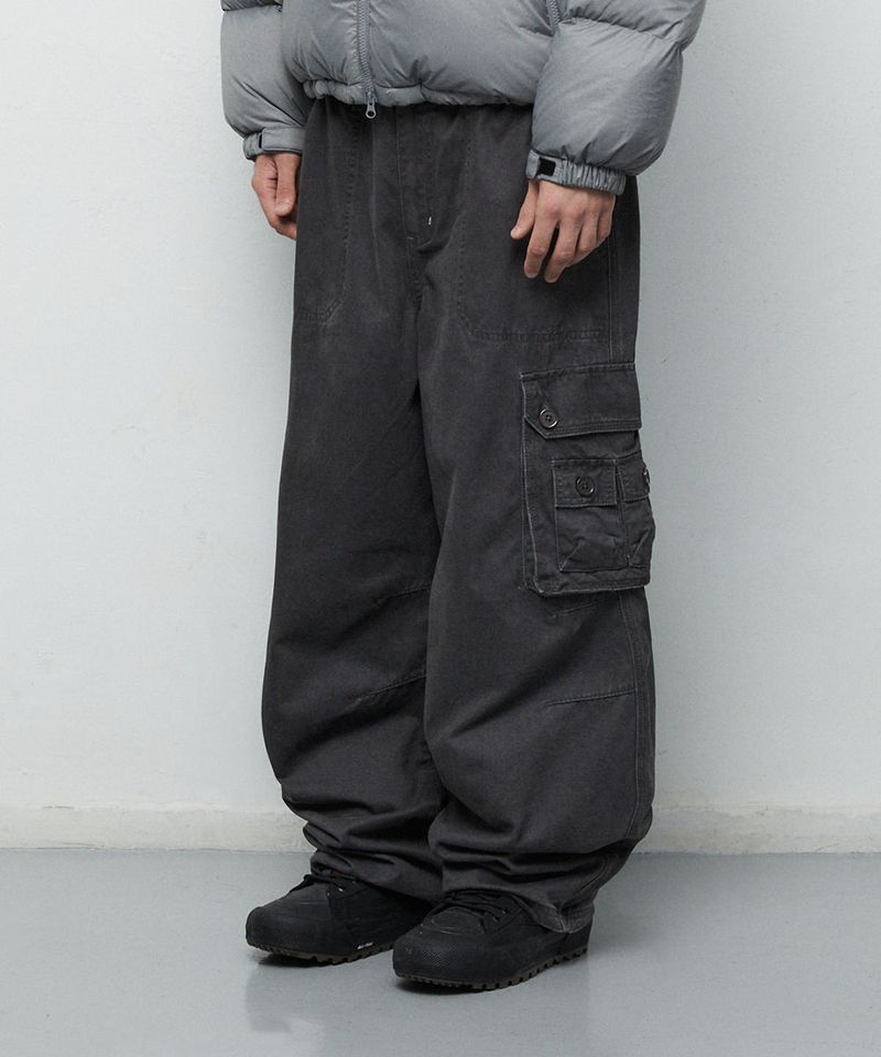 mahagrid（マハグリッド）の「MULTI CARGO PANT_CHARCOAL（Pants）」