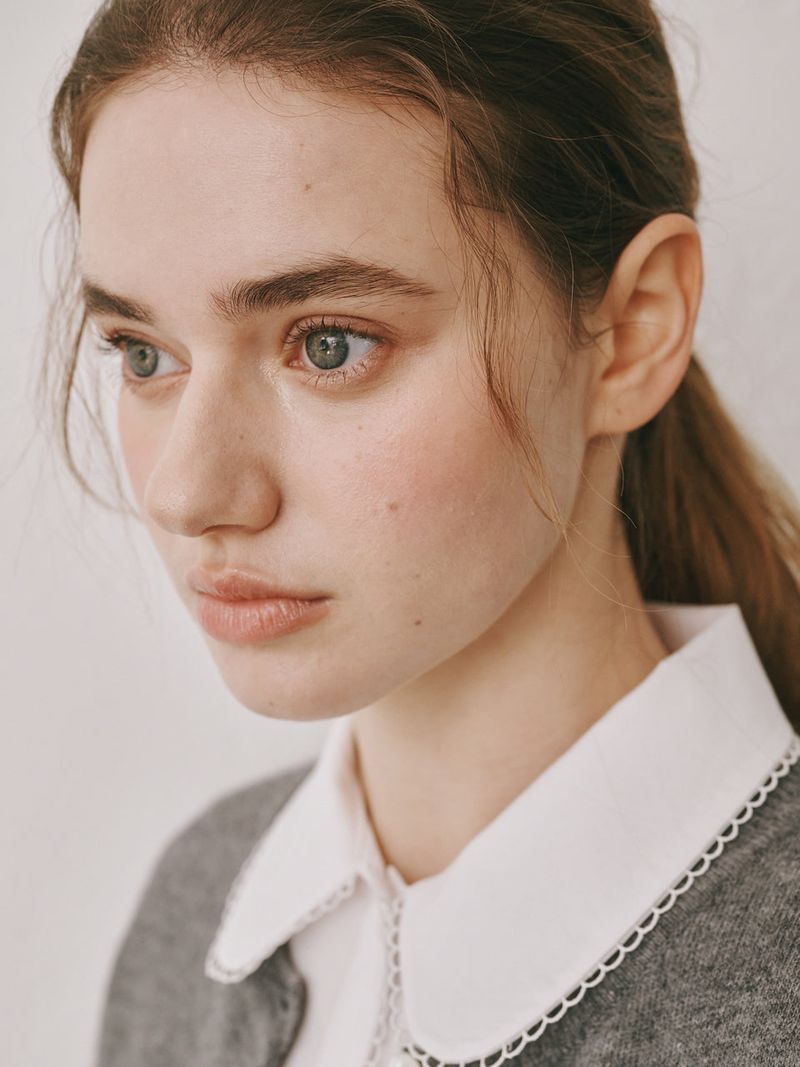 Lace half shirts (Ivory)