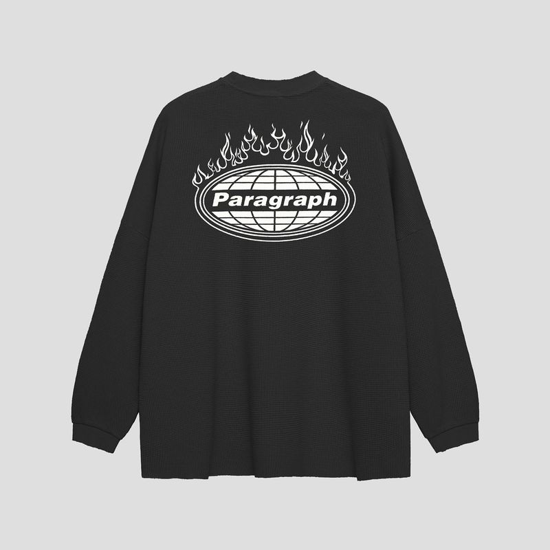 PARAGRAPH(パラグラフ)の「FLAME LOGO THERMAL L/S(Tops)」