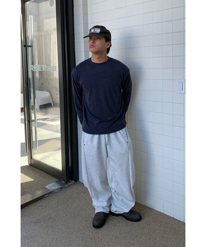 sobaq（ソバック）の「Senchi Stripe Long Sleeve Tee（Tops）」
