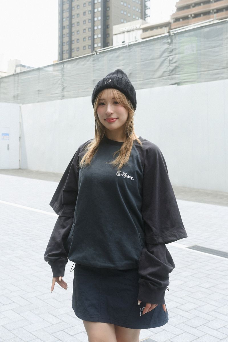 茉ひる × LAKH（マヒル × ラーク）の「Detachable Sleeves Tee | 茉ひる × LAKH（トップス）」