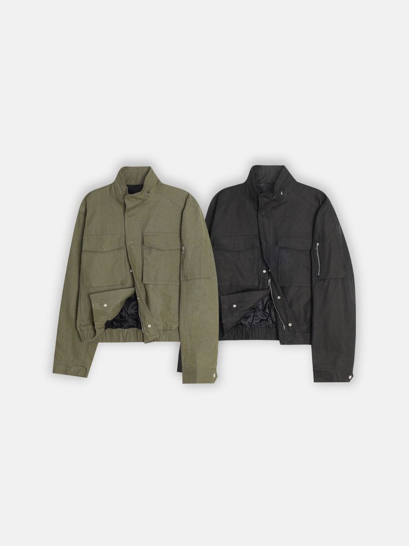 Vital Military Crop Jacket