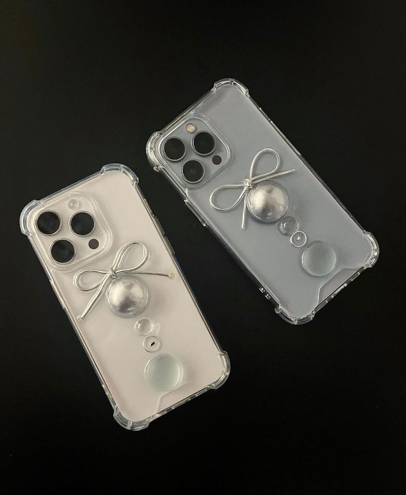 [made] "Pebble ribbon" case
