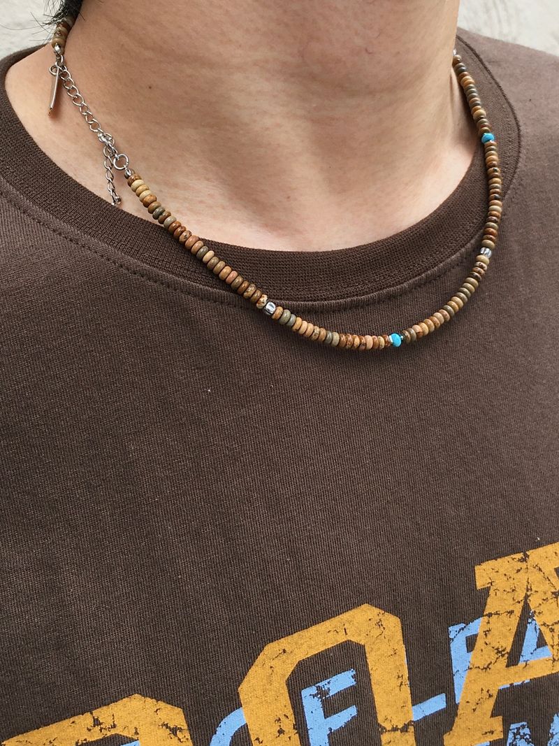 SSROOM(エスエスルーム)の「Sand Stone Necklace (BEIGE)(Accessories)」