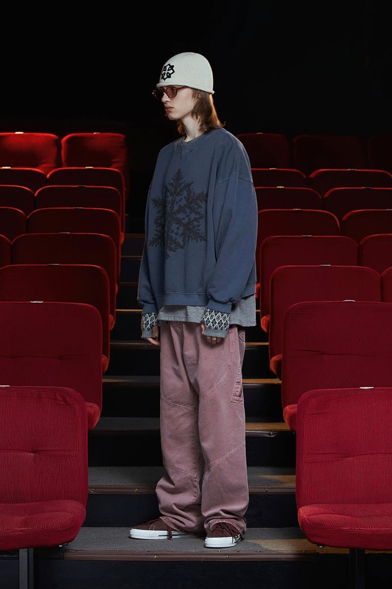 PIGMENT SNOW SWEATSHIRT / CHARCOAL