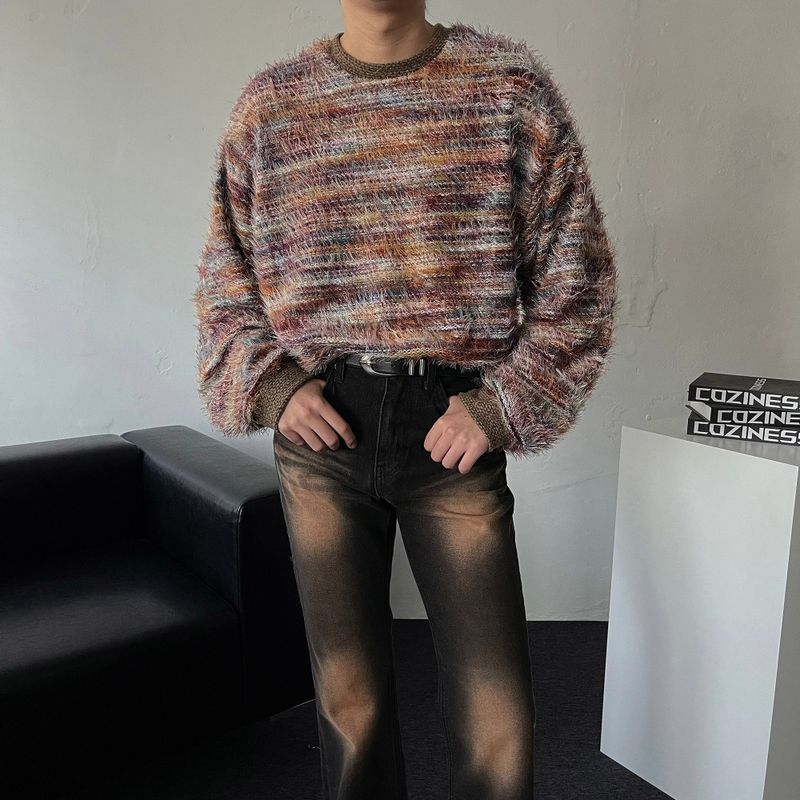COZINESS（コジネス）の「CR Nerd Crewneck Knit T-shirt (2 colors)（Tops）」